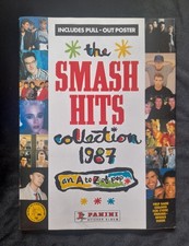PANINI - Smash Hits Collection 1987 Sticker Album with Poster. No stickers