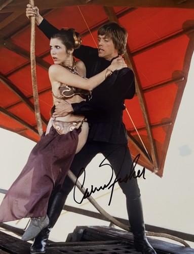 Carrie fisher signed - carrie, 8x10