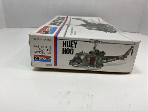Monogram huey hog - monogram, 1/48
