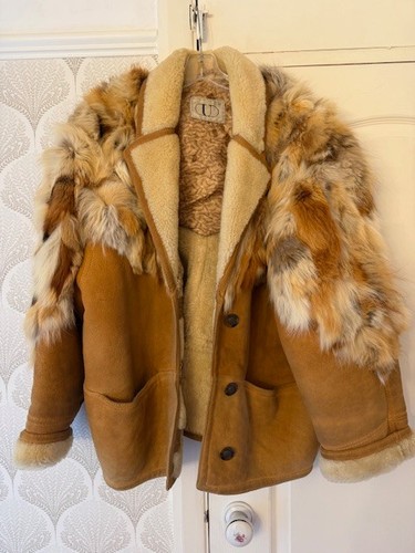 Real fox fur - , jacket