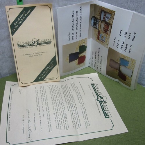 Popcorn express brochure - popcorn,