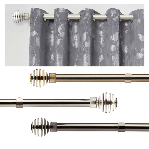 Extendable curtain poles with - extendable,