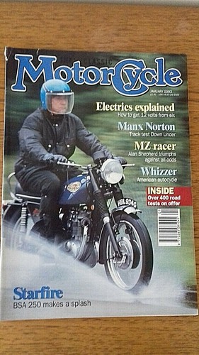 Classic motorcycle january - classic,