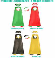 Kids Boy Supperheroes Cape And