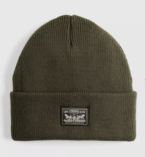 Levi back patch beanie - patch,