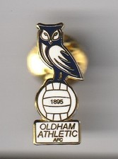 Oldham Athletic - lapel badge
