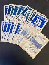 31 x Dundee Home Programmes 23