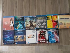MASSIVE 17-Titles Over 30 Discs 4K UHD & Blu-ray Film Collection! Star Wars Saga