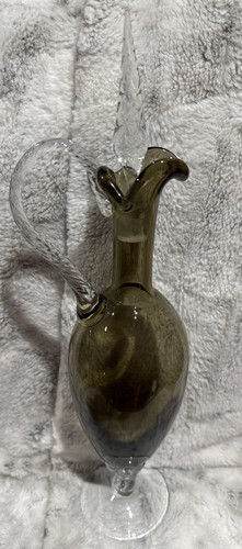 Vintage empoli decanter blown - vintage,