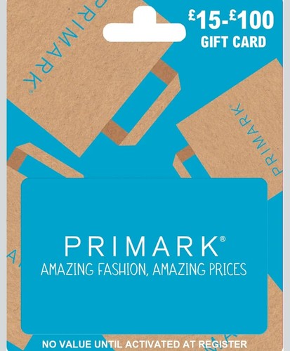 Primark gift card 15 - uk,