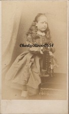 CDV PRETTY GIRL, LONG HAIR