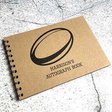 Personalised Rugby Autograph