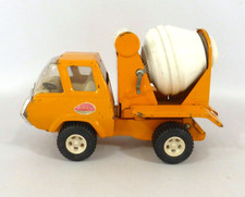 Vintage Tonka Diecast Cement Mixer Truck Orange 21cms