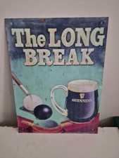 GUINNESS LONG BREAK Metal Tin