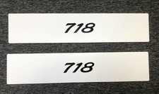 Pair Of Genuine Porsche 718