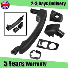 95518889 Front Right Side Vauxhall Vivaro B 2015- Black Outer Door Handle Kit