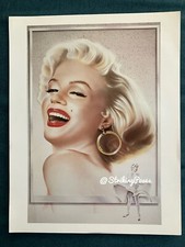 MARILYN MONROE 1980s A3 art print ATHENA Martin Alton pop art airbrush deadstock