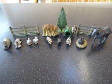 Vintage lead farm animals