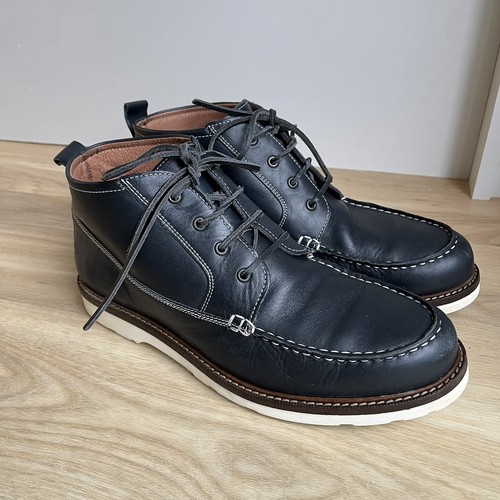 Jack wills navy blue - navy, leather