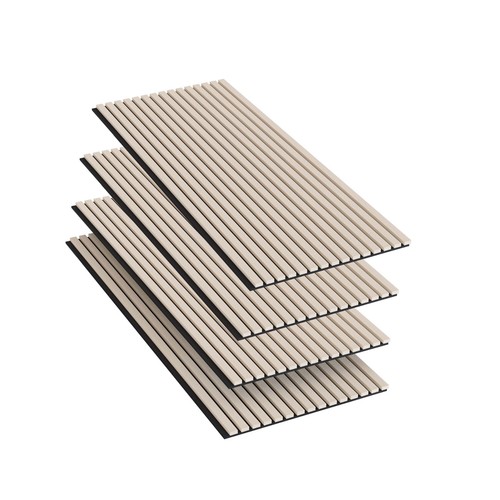 Acoustic wood slat wall - wall, panels