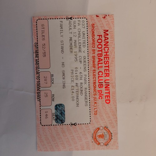 Ticket stub manchester - ticket, stub-manchester