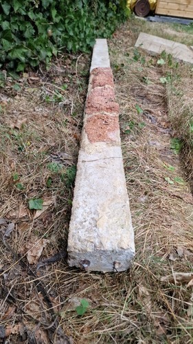 Used concrete lintel 106 x - lintel, cm