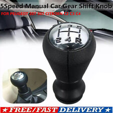 5 Speed Gear Shift Stick Knob For Peugeot 207 307 For Citroen C2 C3 C4 2403AJ