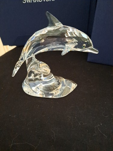 Swarovski crystal dolphin a - on,