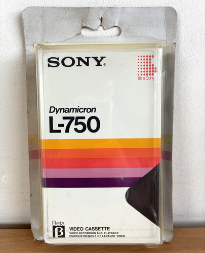 Sony dynamicron 750 - sony, beta