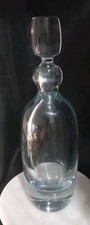 ANTIQUE Gerda Stromberg for  STROMBERGSHYTTAN 1930s SWEDISH CRYSTAL DECANTER 