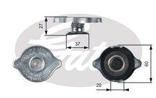 Gates Radiator Cap for