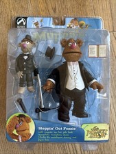 Palisades Muppets Steppin’’ Out Fozzie & Chuckle MOC Sealed