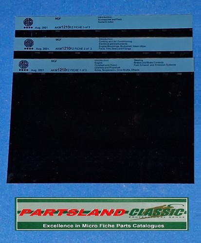 Akm1210 microfiche slide parts - microfiche,