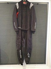 Alpinestars KMX-9 V3 Karting Suit. Size 56. Back, Red & White