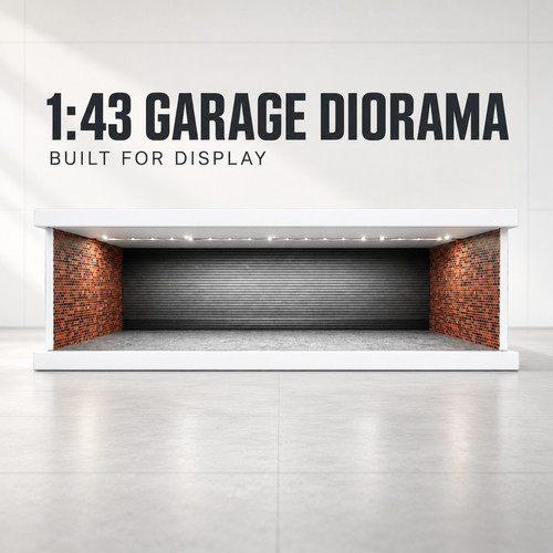 Diorama parking vehicle - 1/43,