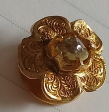 18ct Shirt/Dress Stud , Floral