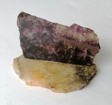 Blue John Fluorite Mineral Crystal Specimen Vintage Paperweight Rare UK British