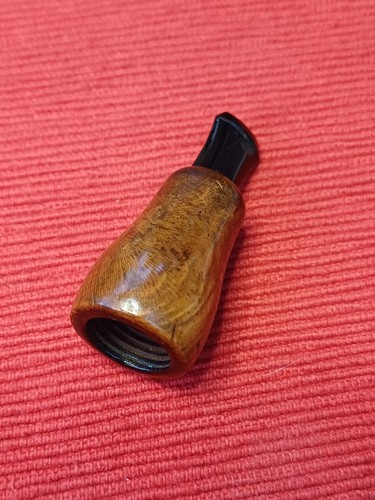 Cigar vintage holder burl - -,
