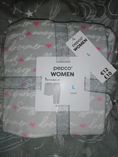 Ladies Pepco Grey Thin Soft