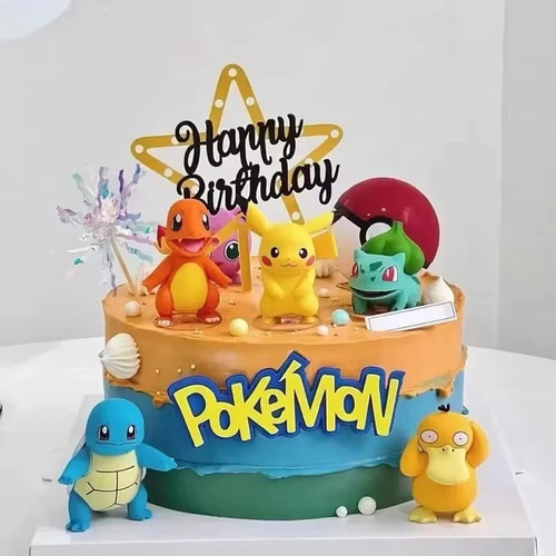 Pcs set pokemon cake - 13, pcs/set