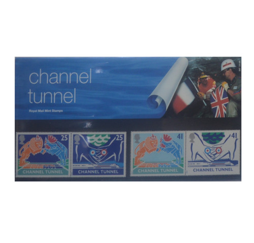 Channel tunnel stamp - gb,