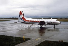 Aircraft Slide - Dan-Air HS.748 G-ARMW  (c.1982)    (A155)