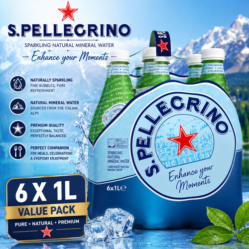 San pellegrino sparkling - san,