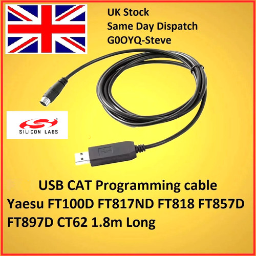 Yaesu cat usb cable - yaesu, ct-62