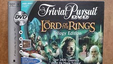 The Lord of the Rings, Trivial Pursuit, DVD  Board Game (CONTENTS SEALED)