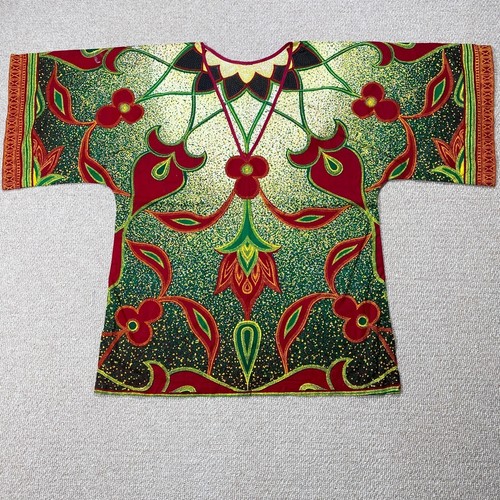Vintage ethnic kaftan blouse - kaftan,