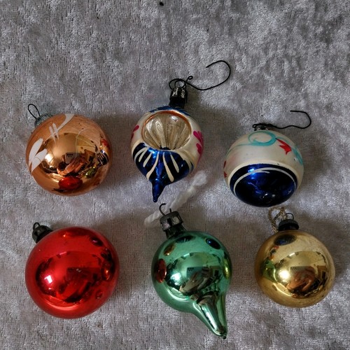 Vintage glass christmas - vintage,