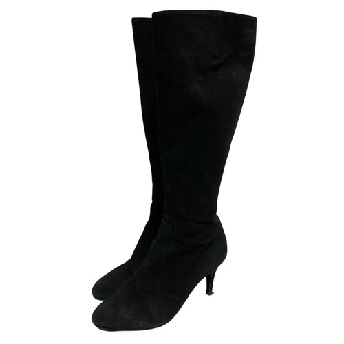 Sergio rossi suede long - suede, boots