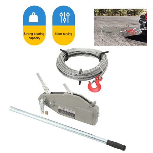 Hand winch hoist with - hoist, 20m