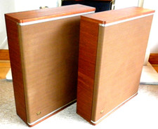 Rare Audiophile Wharfedale Dalesman 2-Way Speakers System - Made in England